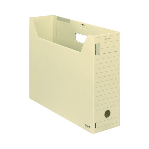 ファイルボックス−FS<Fタイプ>B4フタ付き黄