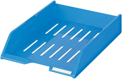 スタッキングトレ− A4縦 青