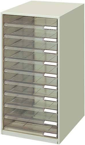 レターケース透明プラスチックカルテタイプA4縦