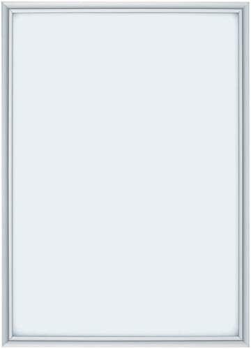 掲示用パネルシンプルフレーム規格B4サイズ 銀