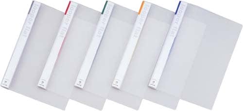 ルーパーフラットファイル A4縦 乳白 5冊