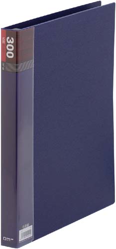 名刺ホルダーA4−S 30穴 青×5