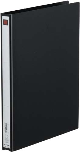 リングファイル エコノミーA4S 黒×10