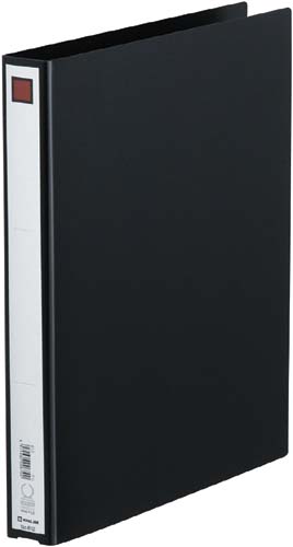 リングファイル エコノミーA4S 黒×10