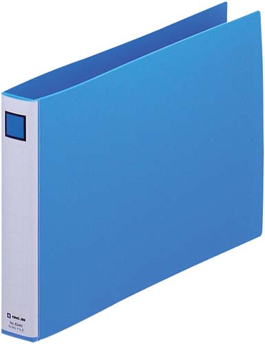 リングファイル(脱着式)A5ーE 青×10