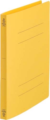 フラットFクイックイン<PP>A4縦 黄 10冊
