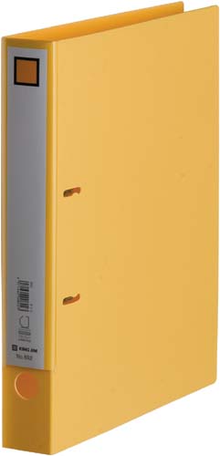 Dリングファイル エコノミータイプ 黄×10