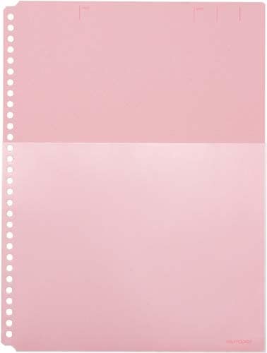 ハーフポケット厚口A4S 赤