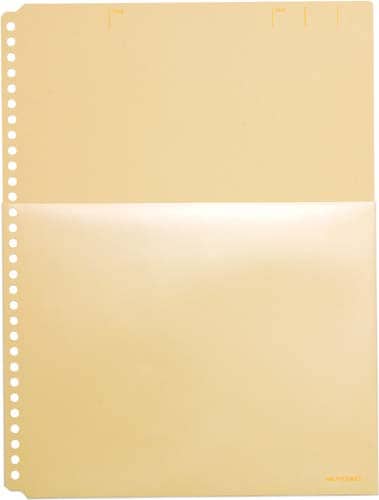 ハーフポケット厚口A4S 黄