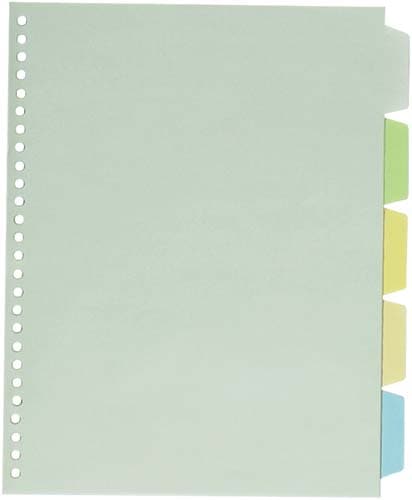 透明インデックスポケット×5