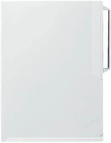 クリアーホルダー 差替見出付A4 乳白×10