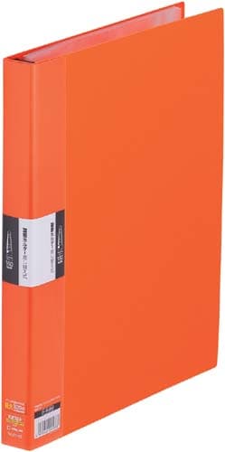 葉書ホルダー(ハイブリッド)A4オレンジ×10