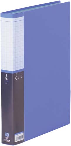 クリアーファイルSE A4S・60P 青×6