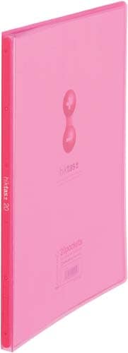 クリアーFヒクタス(透明)B5縦20P 赤10冊