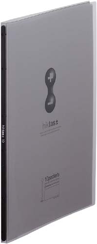 クリアーFヒクタス(透明)A4縦10P 灰10冊