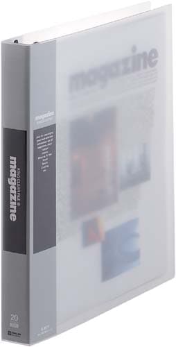 クリアーファイルマガジン差し替え式グレー