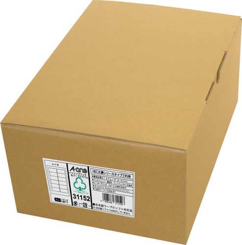 PC&ワープロラベル NEC文豪 12面1000枚