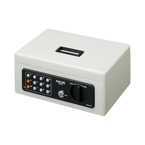 手提金庫テンキー付 CB−T12 B5ライトグレー