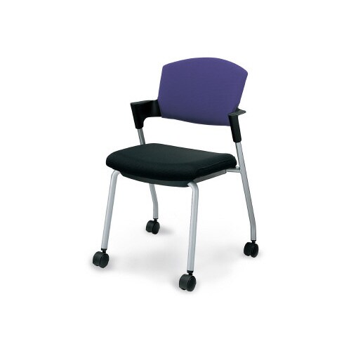 プロッティ キャスター型 総張り ディープパープル