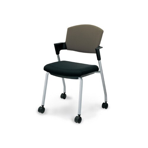 プロッティ キャスター型 総張り ダークグレージュ