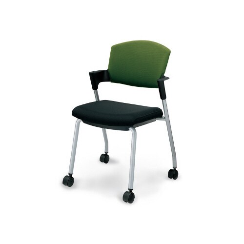 プロッティ キャスター型 総張り オリーブグリーン