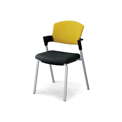 プロッティ 固定脚 総張り ブライトイエロー