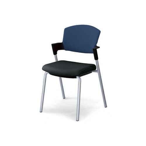 プロッティ 固定脚 総張り プルシアンブルー