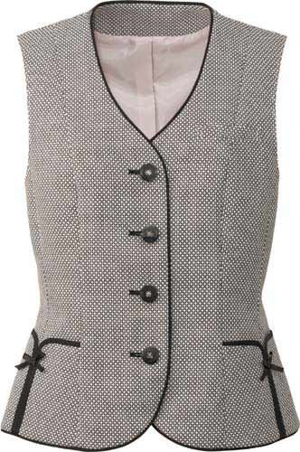 ベスト ピンク×グレー 7号