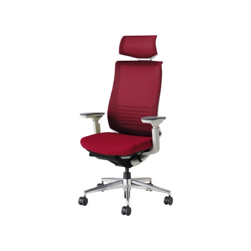 ベゼル ヘッド付可動肘A脚本体白 赤 軟床用