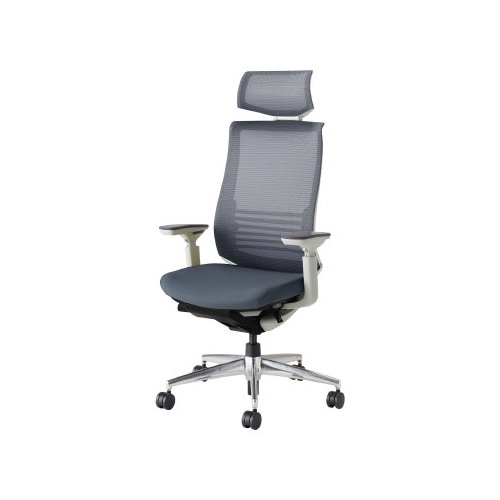 ベゼル ヘッド付可動肘A脚本体白 灰 軟床用