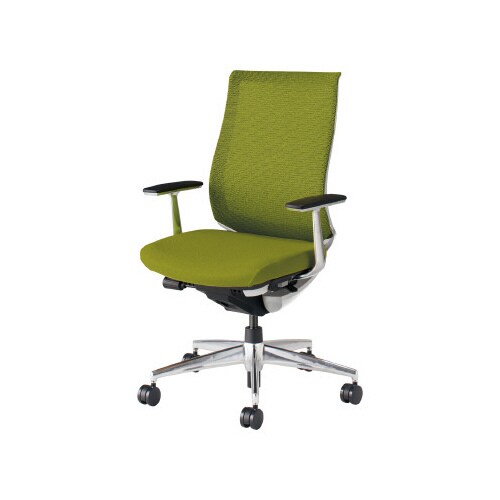 ベゼル A肘A脚本体白 黄緑 軟床用