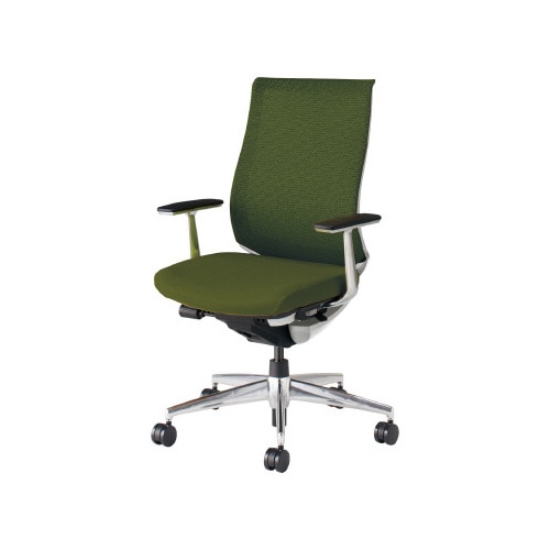 ベゼル A肘A脚本体白 緑 軟床用