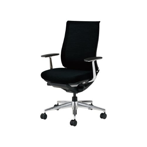 ベゼル A肘A脚本体黒 黒 硬床用