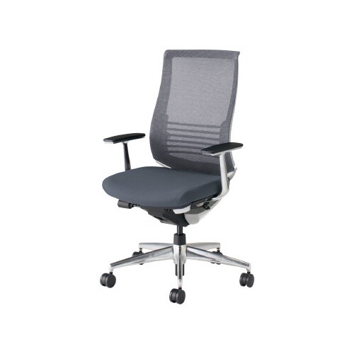 ベゼル ランバS有A肘本体白 灰 硬床用