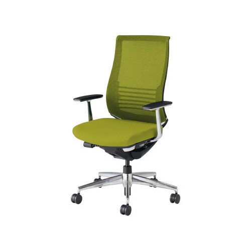 ベゼル ランバS有A肘本体黒 黄緑 軟床用