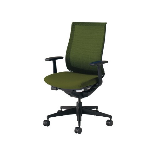 ベゼル T型肘 本体黒 緑 硬床用