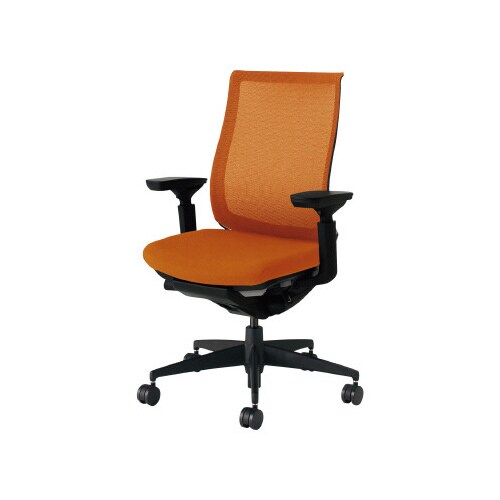 ベゼル 可動肘 本体黒 橙 軟床用