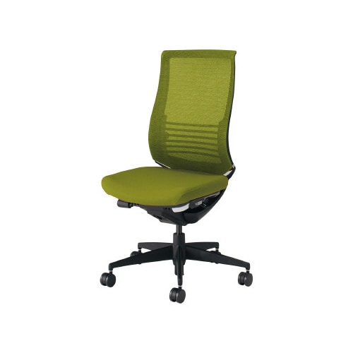 ベゼル ランバS有肘無 本体黒 黄緑 軟床用