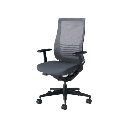 ベゼル ランバS有T型肘 本体黒 灰 軟床用