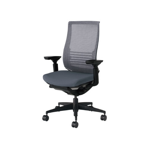 ベゼル ランバS有可動肘 本体黒 灰 軟床用