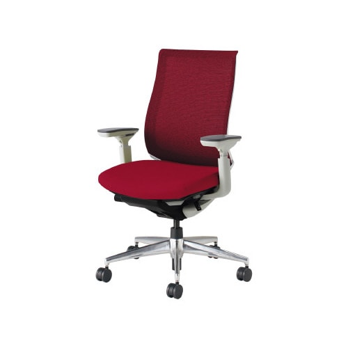 ベゼル 可動肘A脚本体白 赤 硬床用