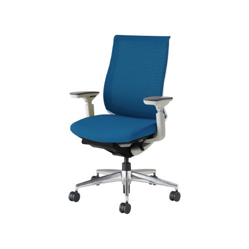 ベゼル 可動肘A脚本体白 青 硬床用