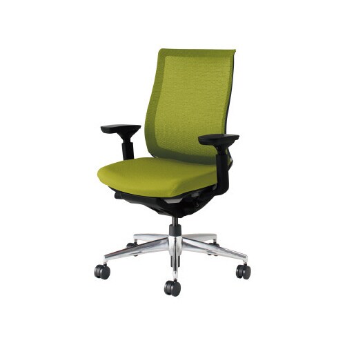 ベゼル 可動肘A脚本体黒 黄緑 硬床用