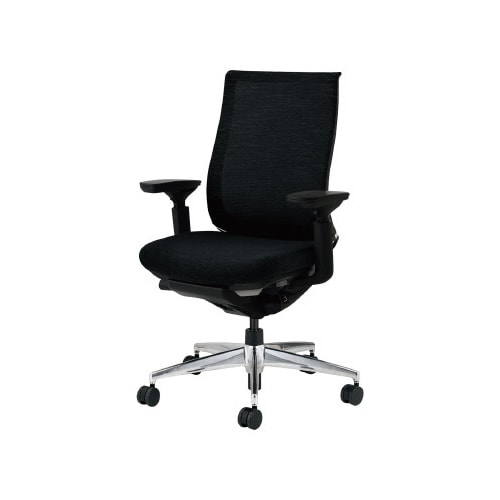 ベゼル 可動肘A脚本体黒 黒 硬床用