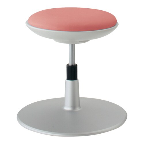 回転イス ココット 円盤脚 スツール ローズ