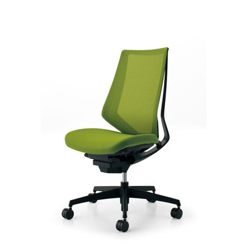 デュオラメッシュ黒樹脂脚 ライトオリーブ V