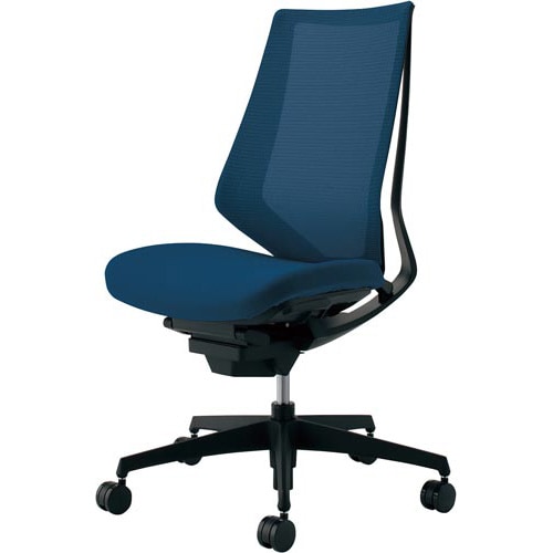 デュオラメッシュ黒樹脂脚 プルシアンブルーV