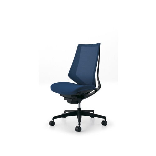 デュオラメッシュ黒樹脂脚 プルシアンブルーW