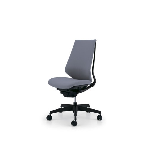 デュオラクッション黒樹脂脚 ソフトグレー W