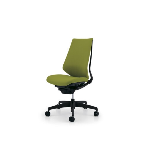 デュオラクッション黒樹脂脚 ライトオリーブW